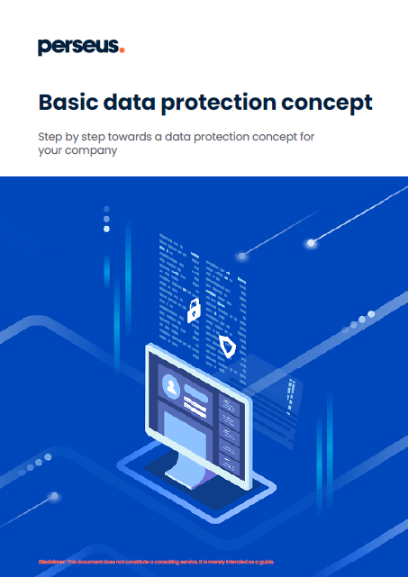 Guideline for developing a concept about data protection