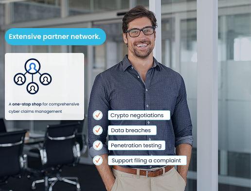In an emergency, you can use Perseus' broad partner network, which is part of comprehensive cyber emergency assistance
