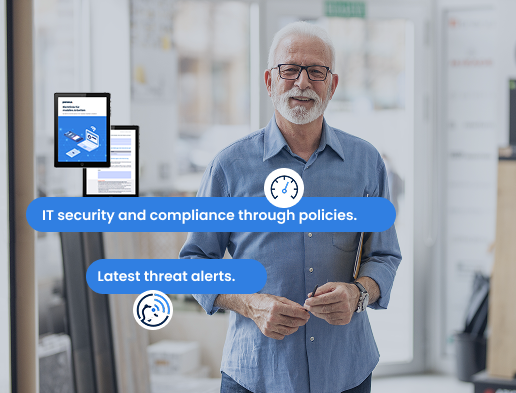Managing Director gives his employees guidelines for secure everyday IT security